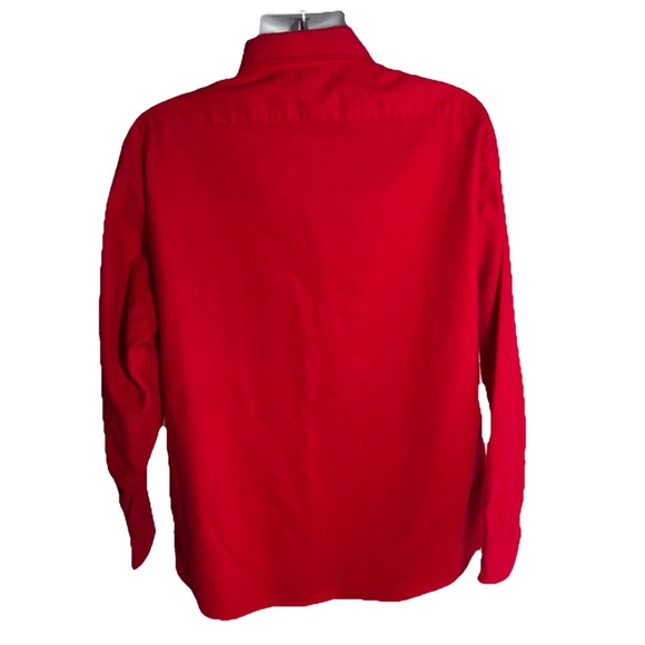 Vintage 1980s SEARS FIELDMASTER Red Flannel‎ Guide Shirt MADE IN USA Size XL - Picture 5 of 8